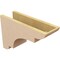 Ekena Millwork 6"W x 18"D x 12"H Classic New Brighton Rough Cedar Woodgrain TimberThane Corbel, Primed Tan CORUR06X18X12NEBRCPR - alternate 2